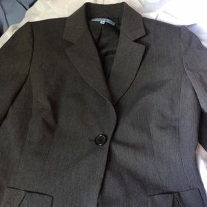 Gray blazer